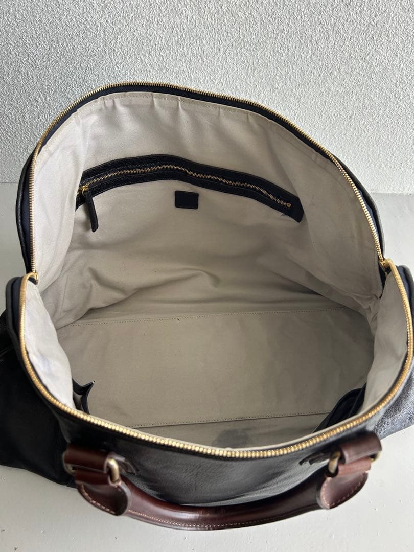 土屋鞄　レザーボストンバック　アーバンネイビー　メンズ