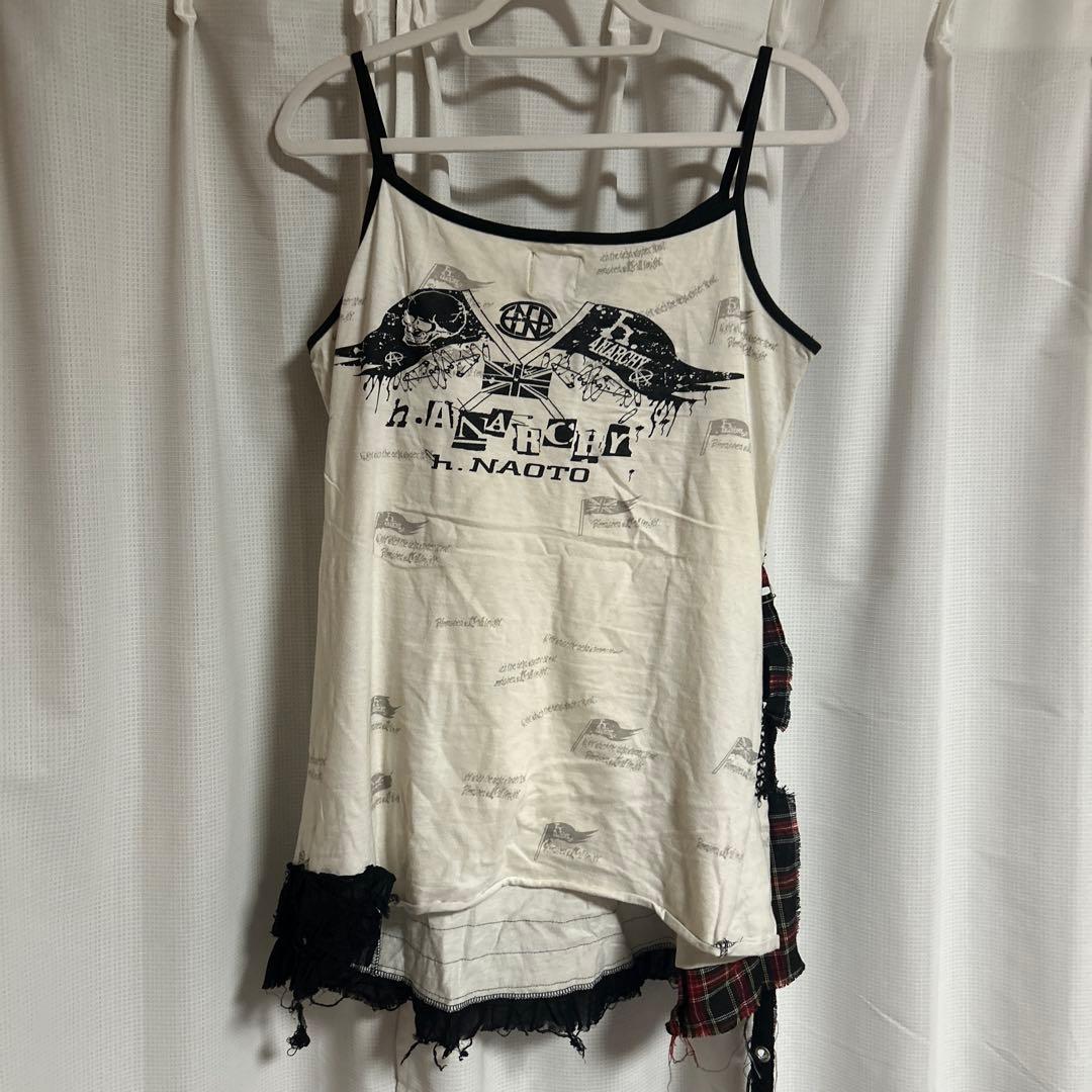 H. NAOTO アナーキー　ロング丈キャミソール