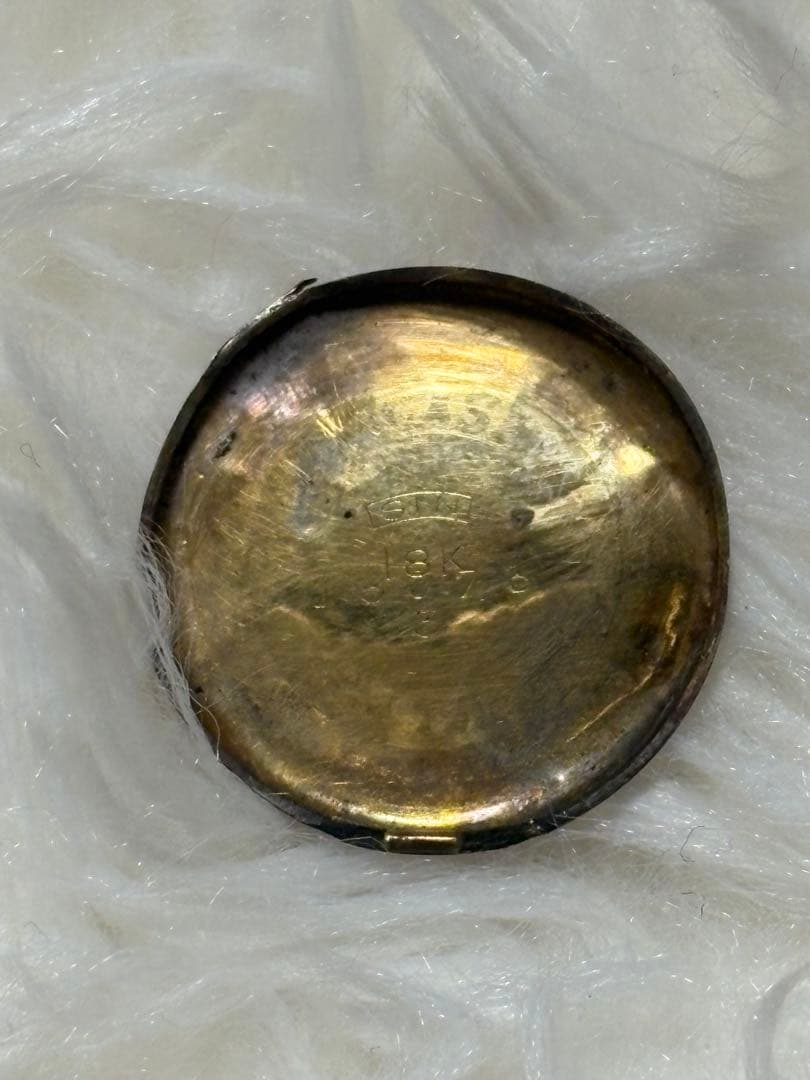 SEIKO 自動巻き金腕時計 レディース K18