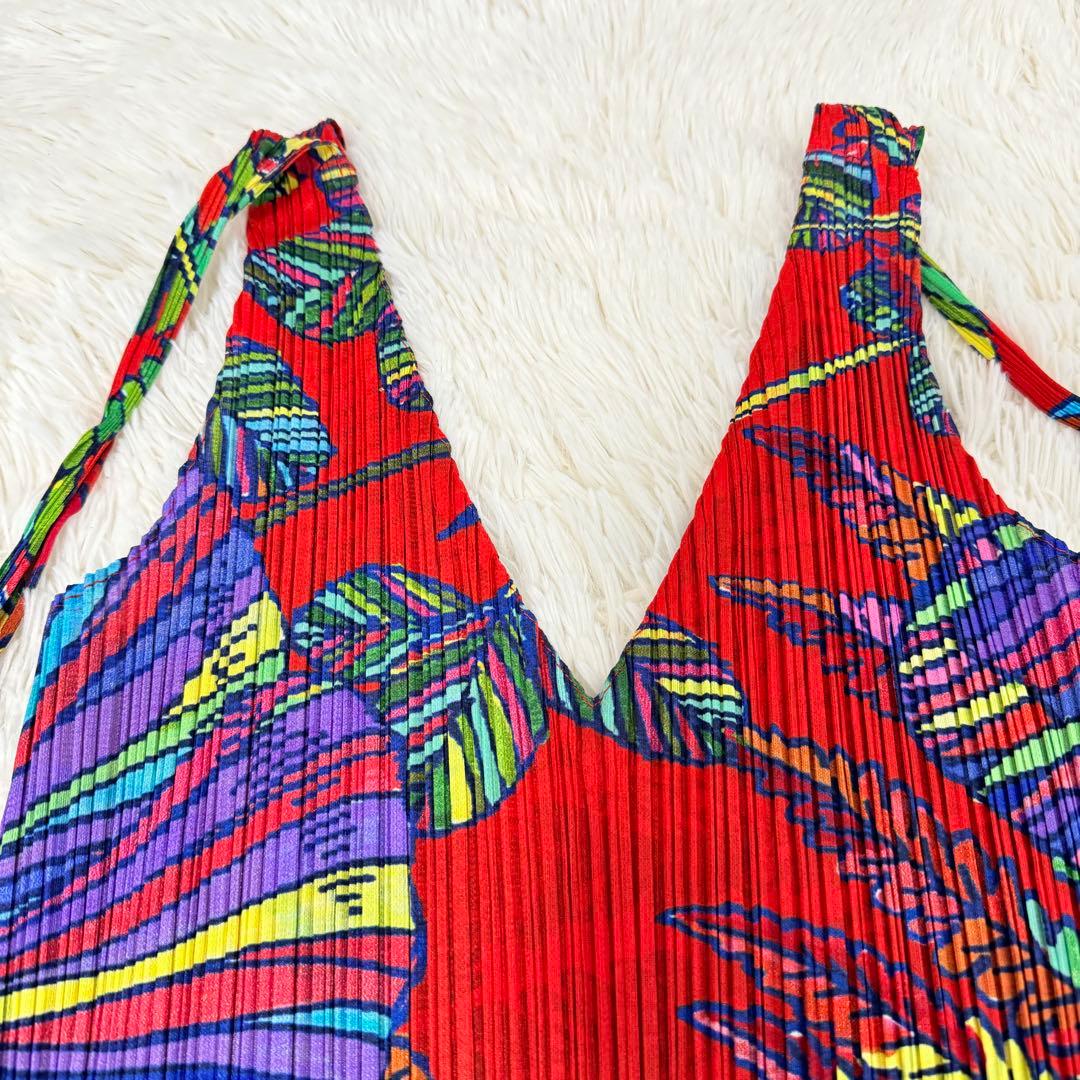 極美品✨PLEATS PLEASE プリーツ　チュニック　バタフライ　サイズ4