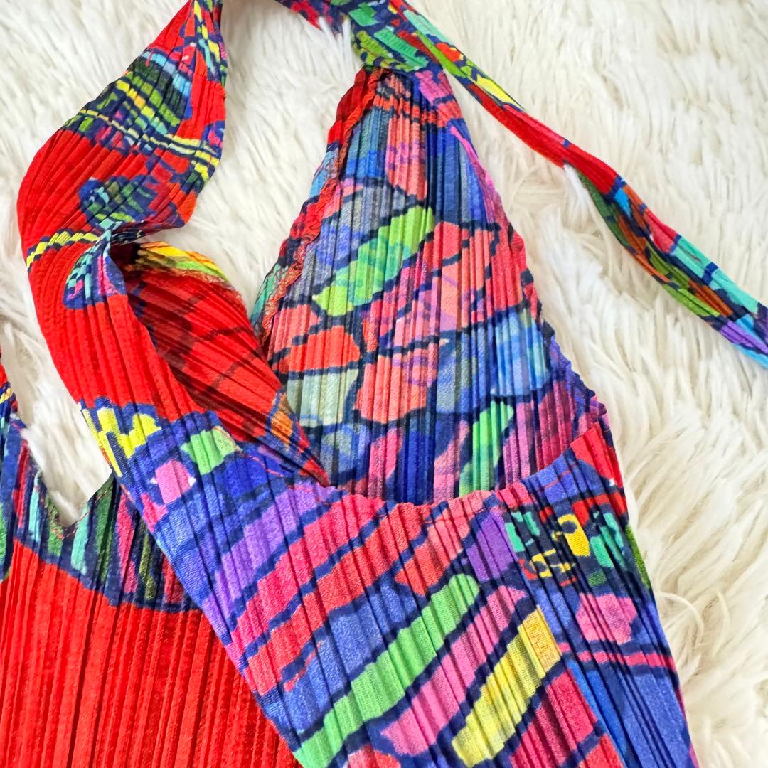 極美品✨PLEATS PLEASE プリーツ　チュニック　バタフライ　サイズ4