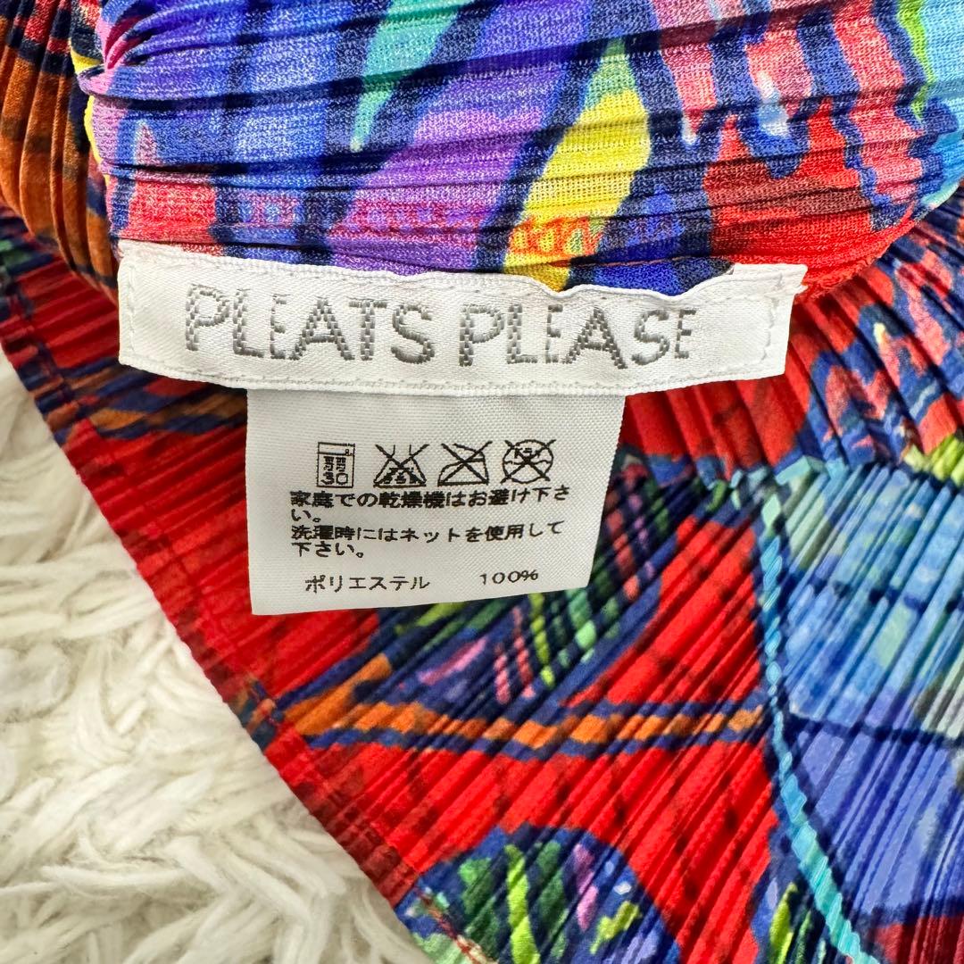 極美品✨PLEATS PLEASE プリーツ　チュニック　バタフライ　サイズ4