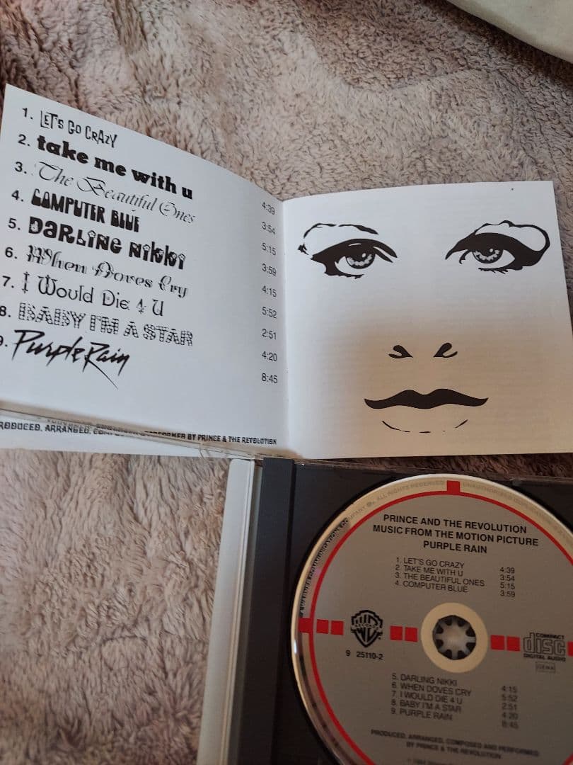 Purple Rain - CD旧規格金帯西ドイツ盤　超レア
