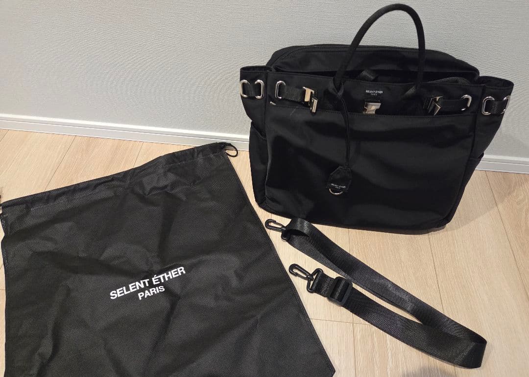 SELENT ÉTHER ブラック ビジネスバッグ