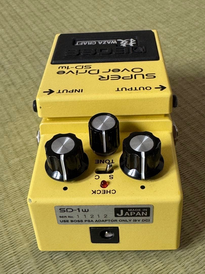 h*n様 BOSS SD-1w SUPER OverDrive ー オーバドライ