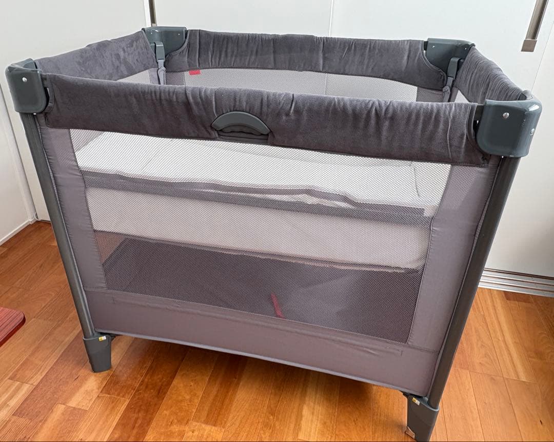 【美品】Aprica ココネルエアープラス　グレー