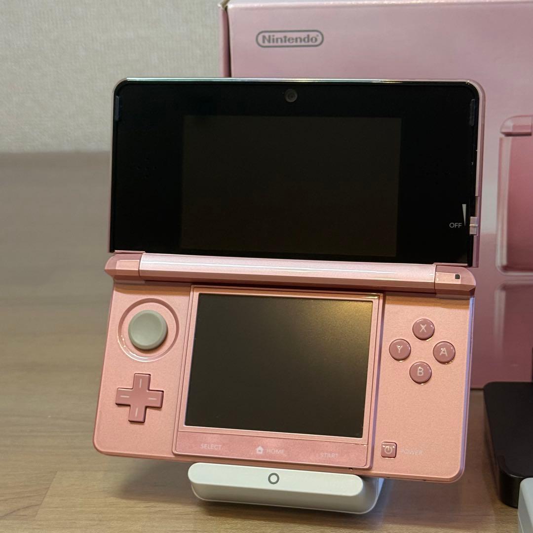 6-028 ニンテンドー3DS ミスティピンク 箱付き