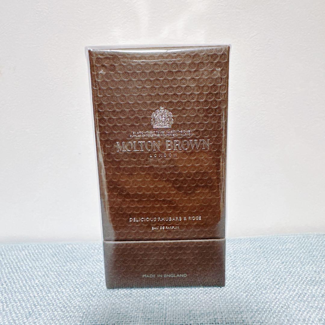 新品 未開封 モルトンブラウン デリシャス ルバーブ&ローズ オードパルファン