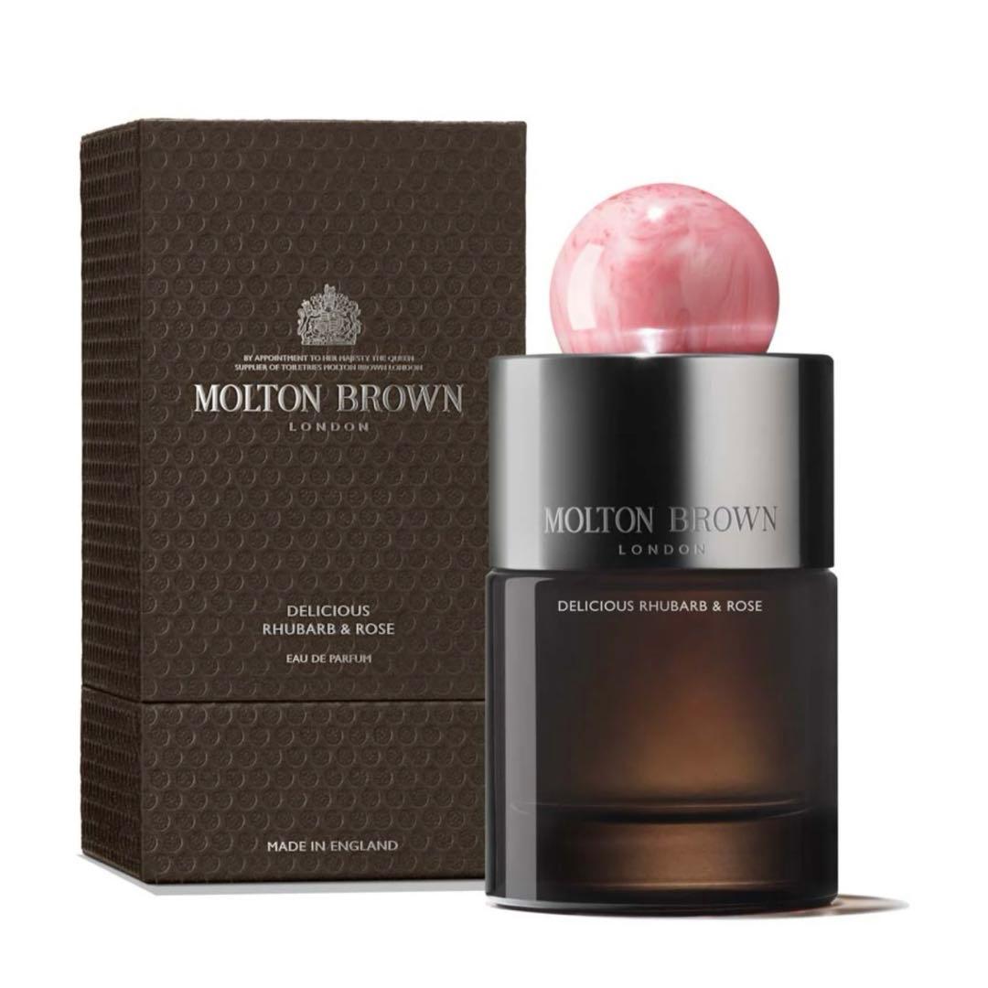 新品 未開封 モルトンブラウン デリシャス ルバーブ&ローズ オードパルファン