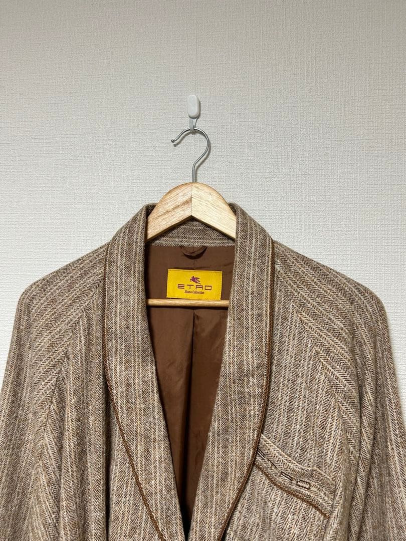 珍品 ETRO ナイトガウン キモノガウンジャケット イタリア Italy