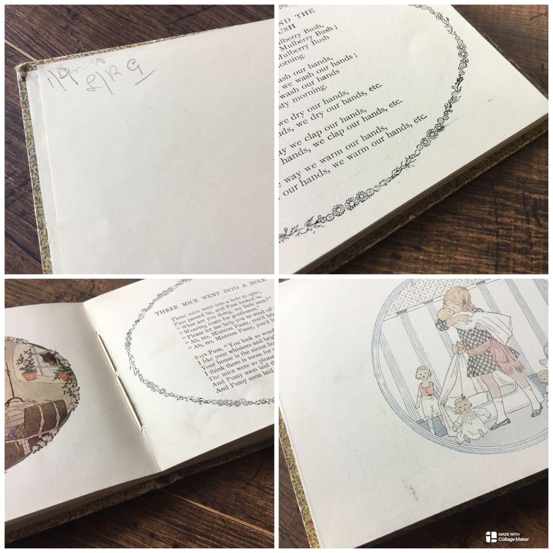 洋書　古い絵本　イギリス　4巻
