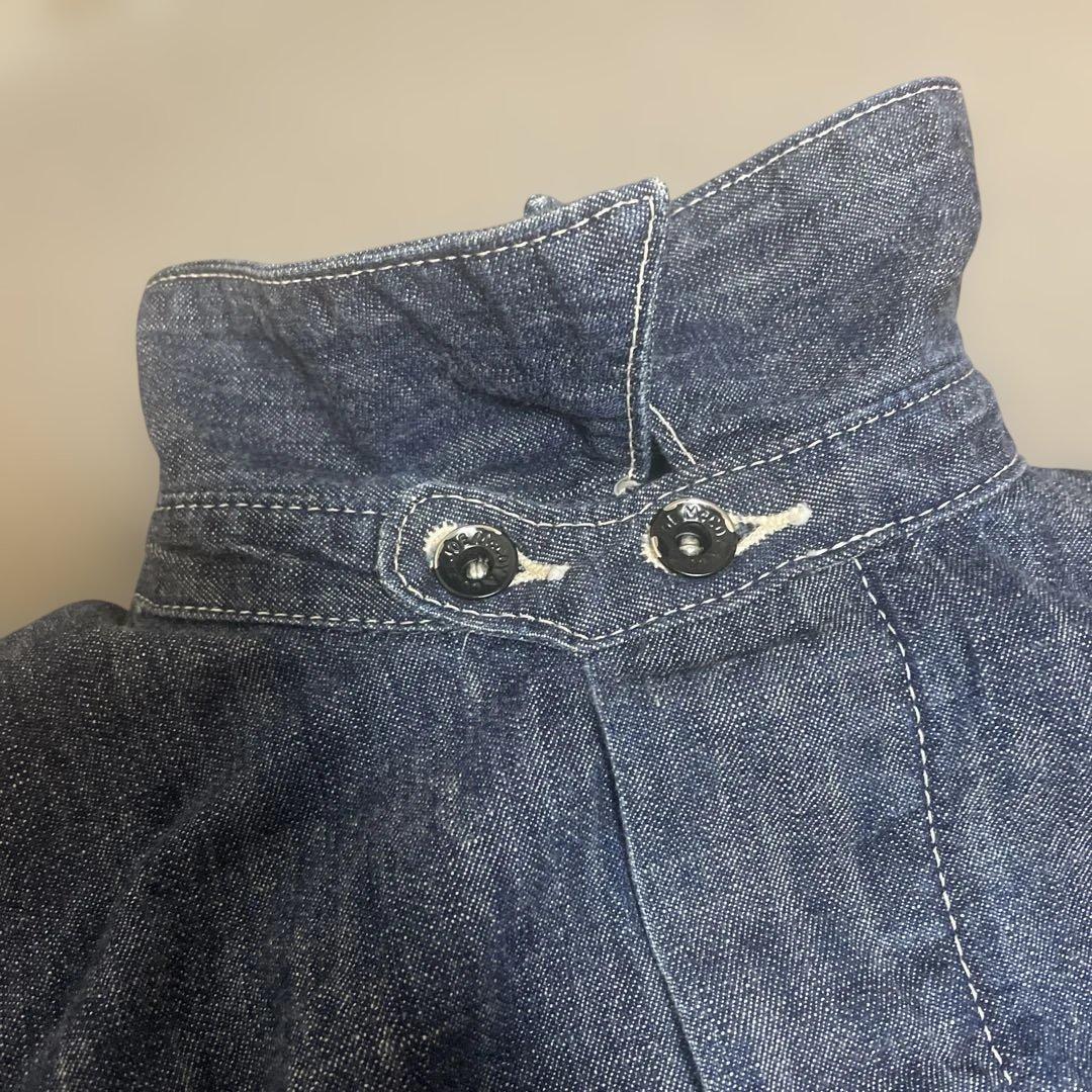 【美品】JOE McCOY 8hour unionデニム オーバーオール つなぎ