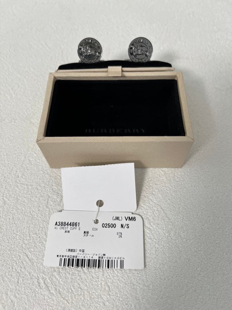 BURBERRY バーバリー カフリンクス カフス