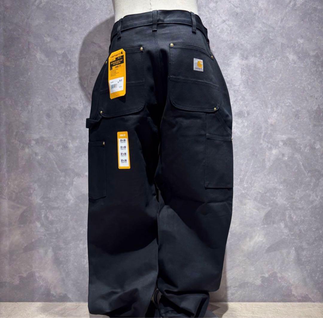 【送料無料】新品未使用タグ付き Carhartt カーハートダブルニー32×30