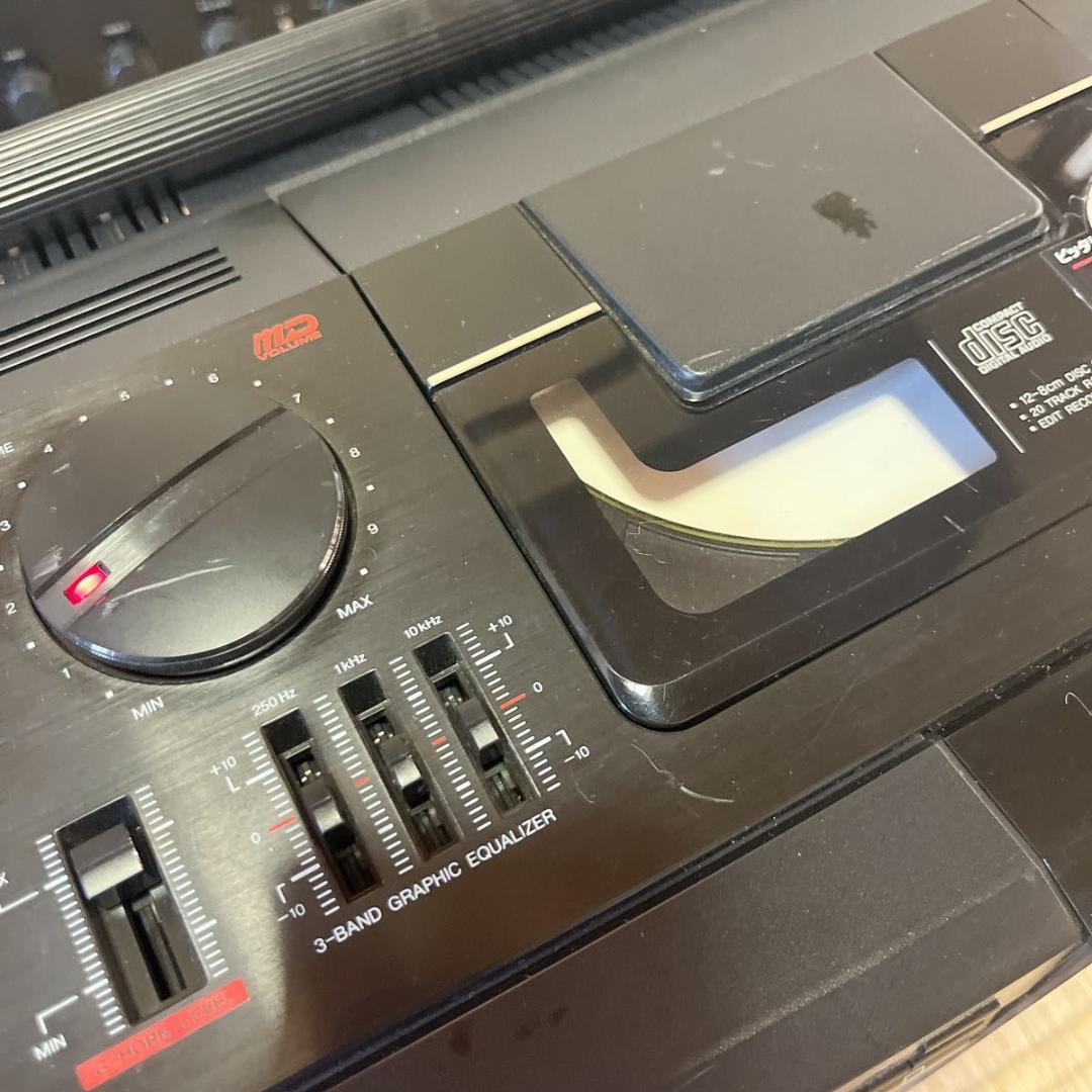 Victor ビクター CDラジカセ G-HORN EX RC-X90 再生可