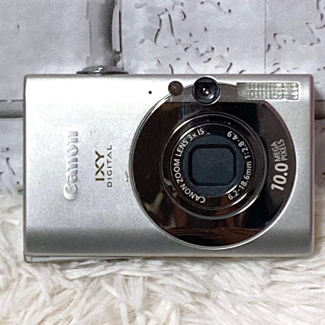 【動作品】 Canon IXY DIGITAL 25IS デジカメ シルバー