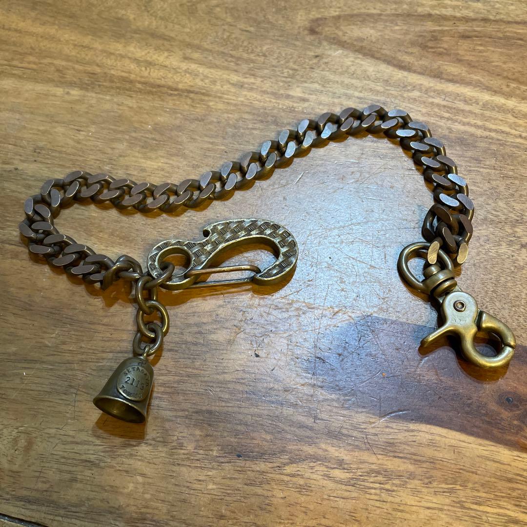 USアス三軒茶屋オリジナルブラストウォレットチェーン ベル付き