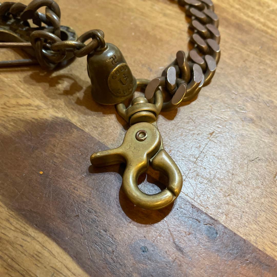 USアス三軒茶屋オリジナルブラストウォレットチェーン ベル付き