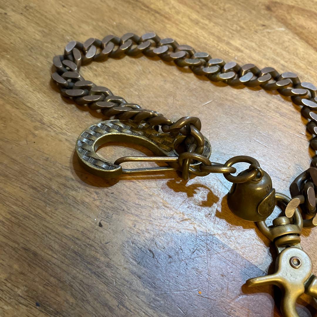 USアス三軒茶屋オリジナルブラストウォレットチェーン ベル付き