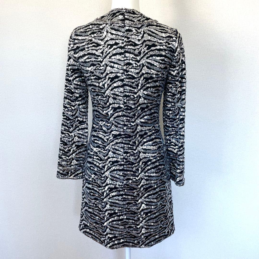 Saint Laurent Paris サンローラン スパンコール ワンピース