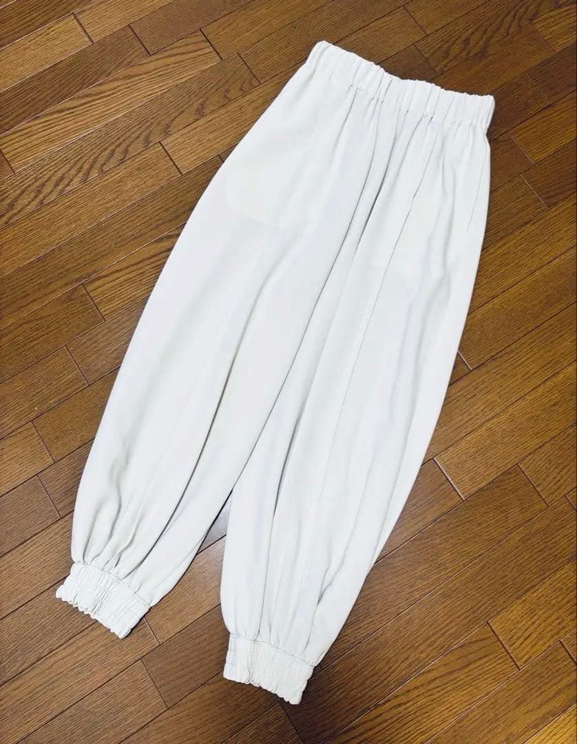 【新品】LOHEN ダブルクロス バルーンパンツ36