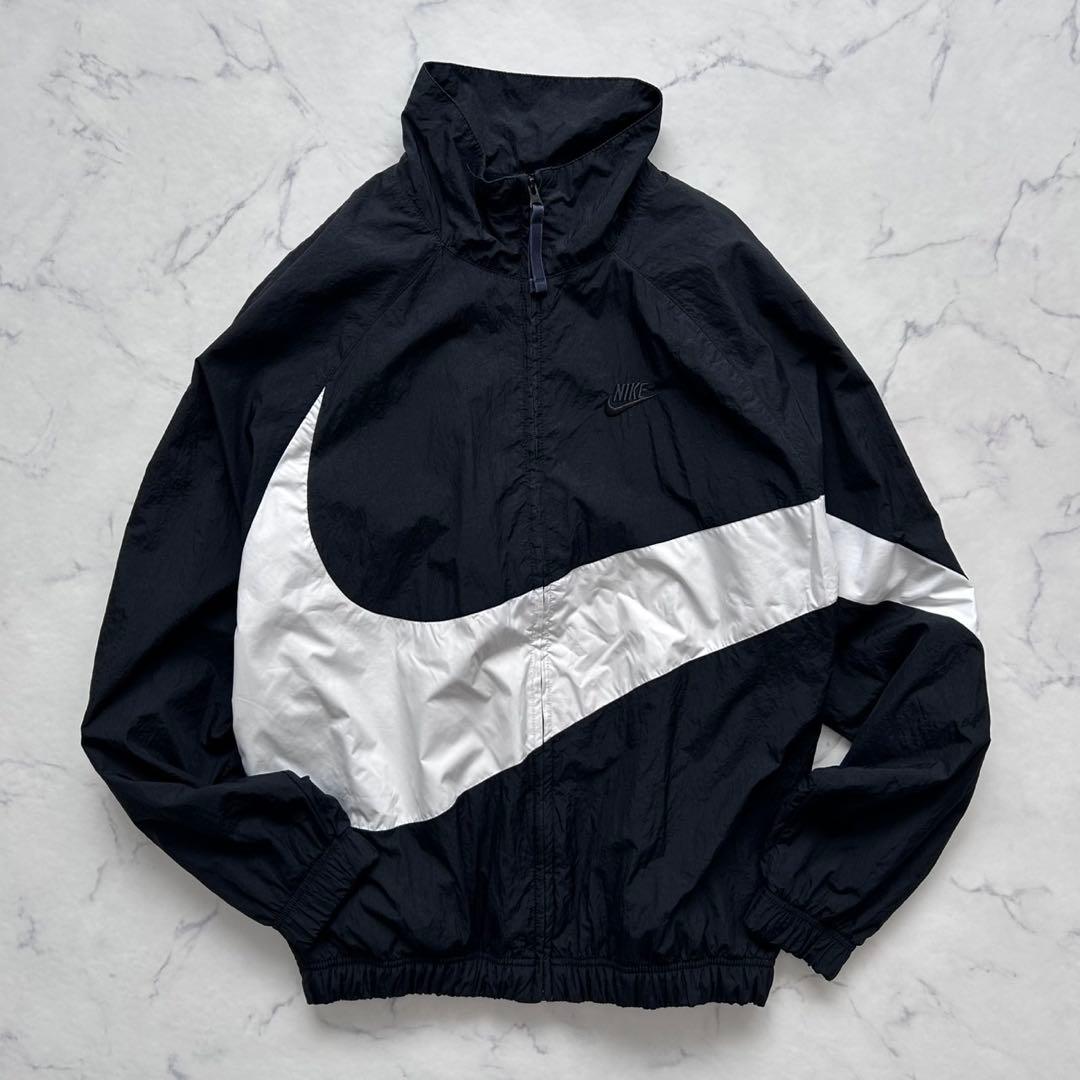 セットアップ NIKE ビッグスウッシュ ウーブンジャケット M パンツ S