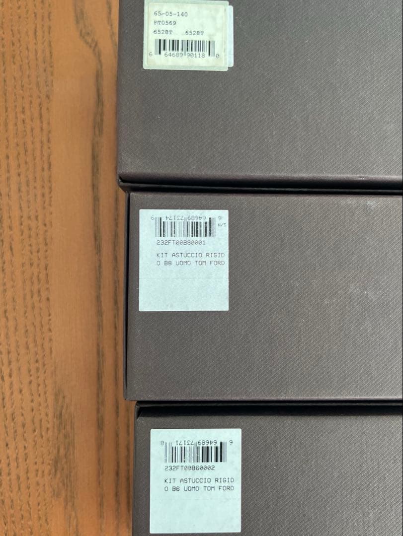 TOM FORD サングラスケース3個セット