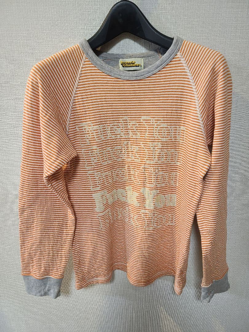 ✨HYSTERIC GLAMOURロングTシャツ90年代Y2K　vintage