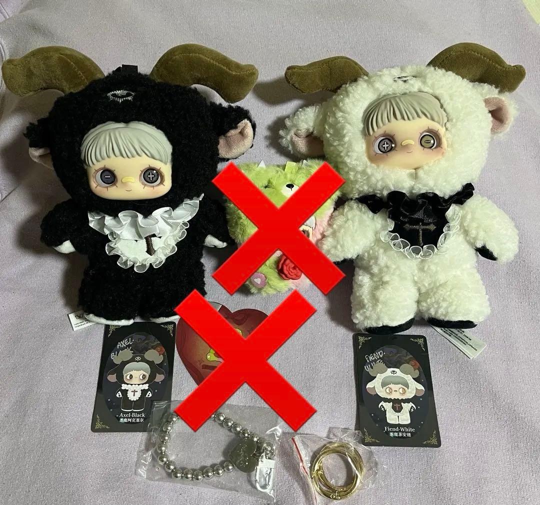 Maymei ダークフォレスト黒羊と白羊とメイアイラブユーのワイルドローズセット