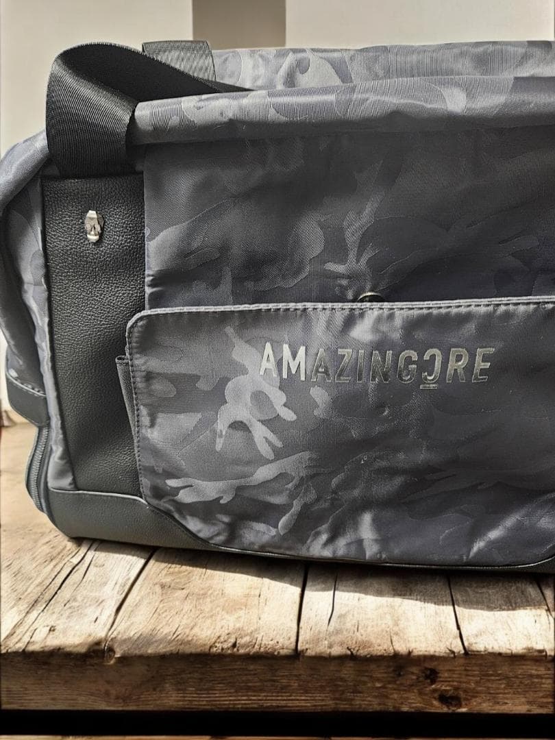 平野公平【新品GOLFボストンバックAMANI 迷彩柄 大型ダッフルバッグ