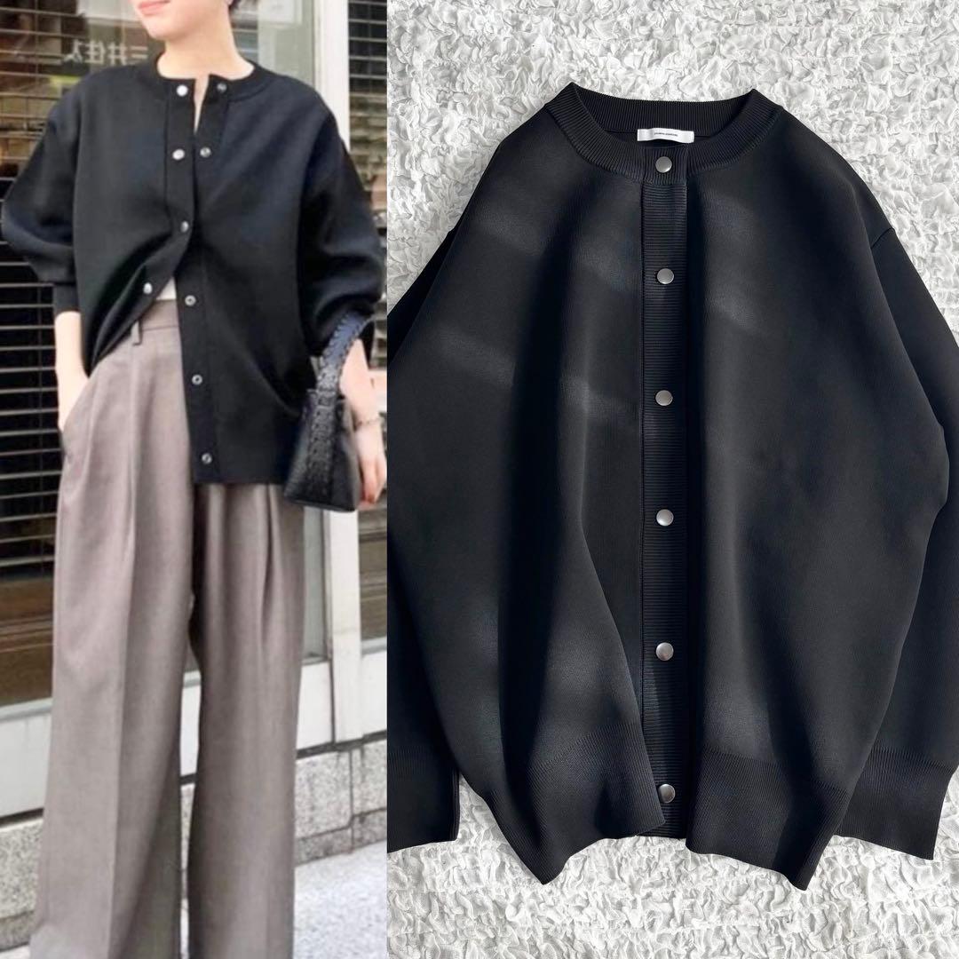 2025試着のみ　ジャーナルスタンダードウォッシャブルバナナスリーブカーディガン