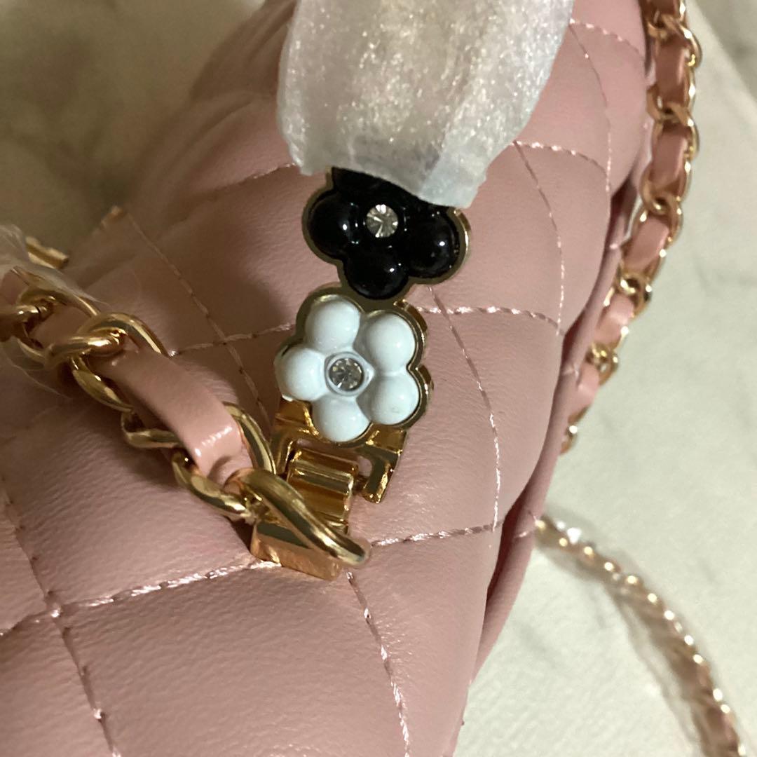 シャネル キルティングショルダーバッグ⭐︎ピンク　ノベルティ