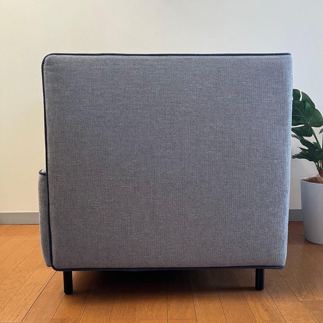 PLUS プラス　S1 アームチェア　② 19万　シングルソファ　モダン　美品