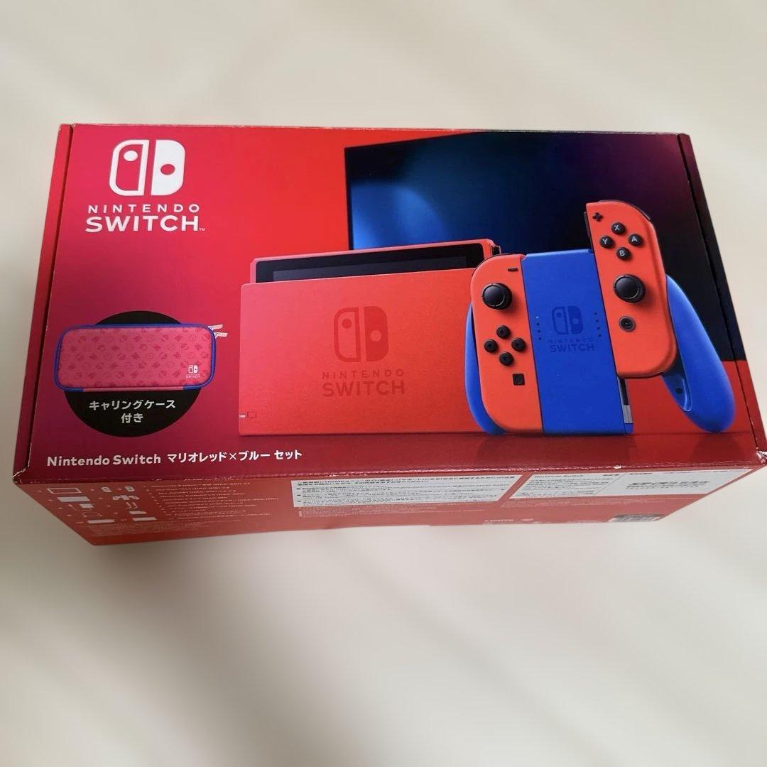 Nintendo switch 本体 マリオレッド