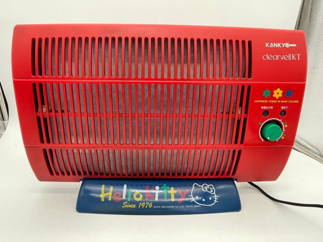 カンキョー　クリアベールKT　ハローキティ　ファンレス　電子式空気清浄機 ②