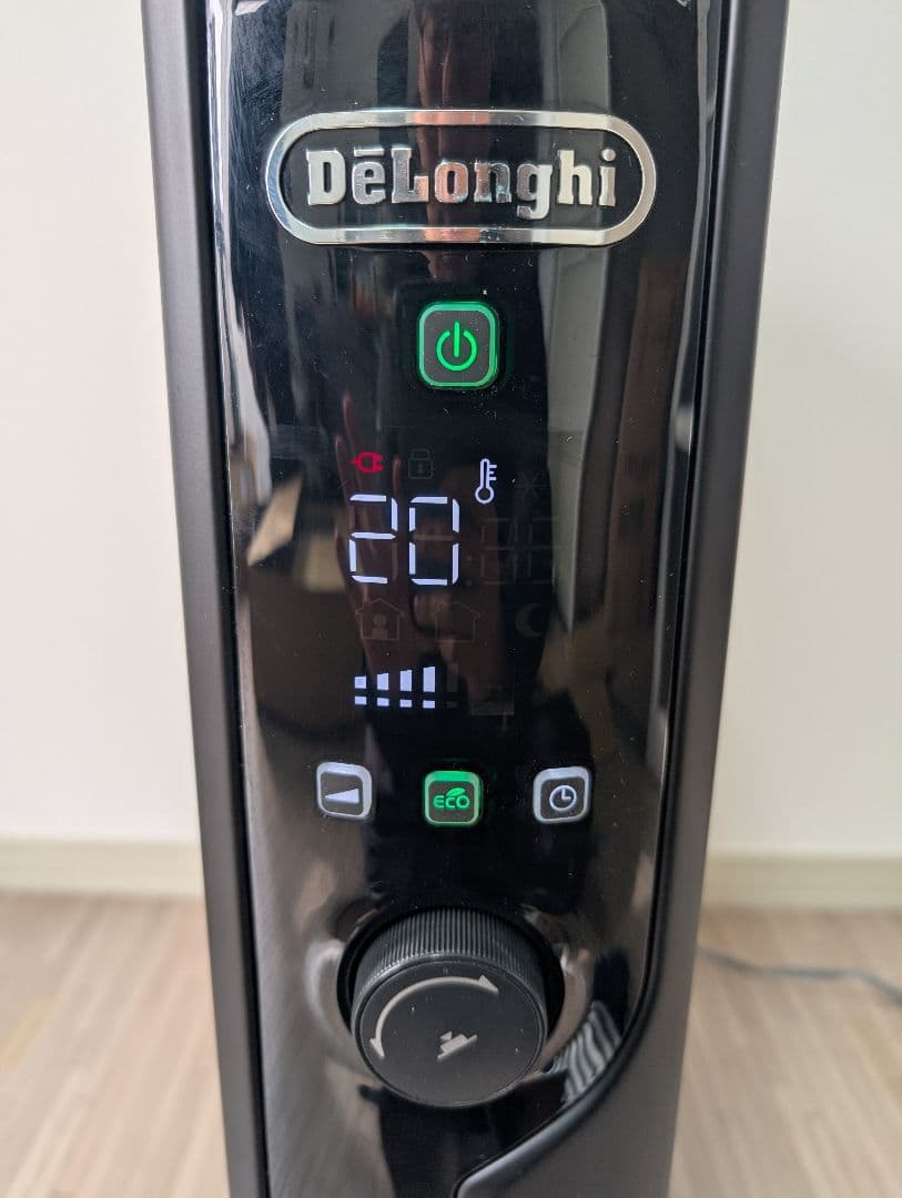 【美品】　デロンギ　マルチダイナミックヒーター　MDHU15-BK リモコン付き