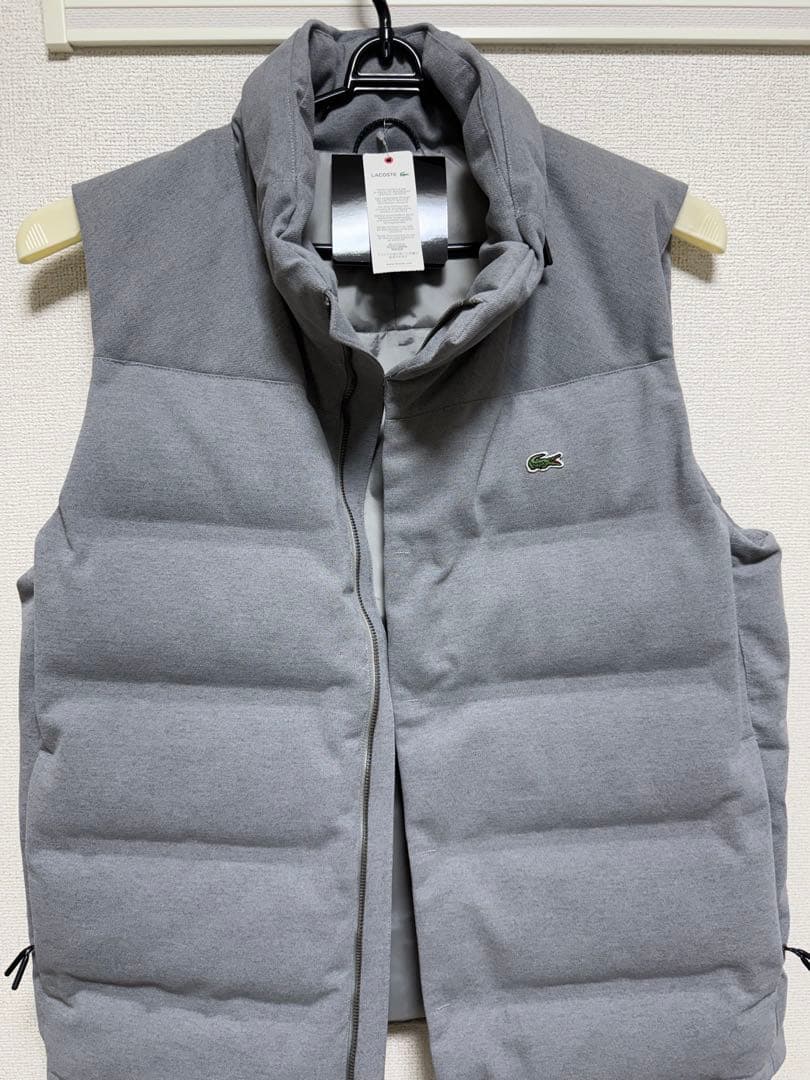 Lacoste グレー ダウンベスト