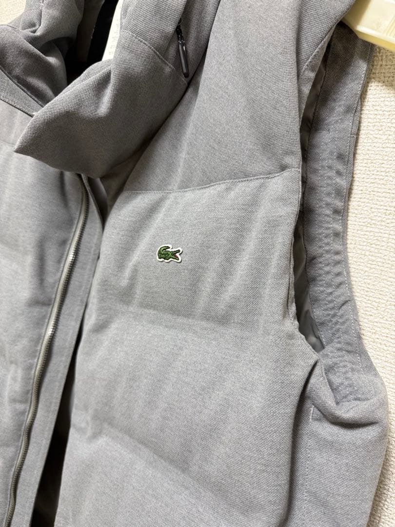 Lacoste グレー ダウンベスト