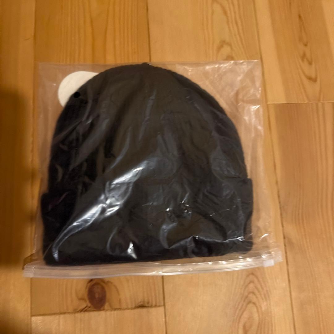 クロムハーツ　黒ブラック　ニット帽　ビーニー　帽子