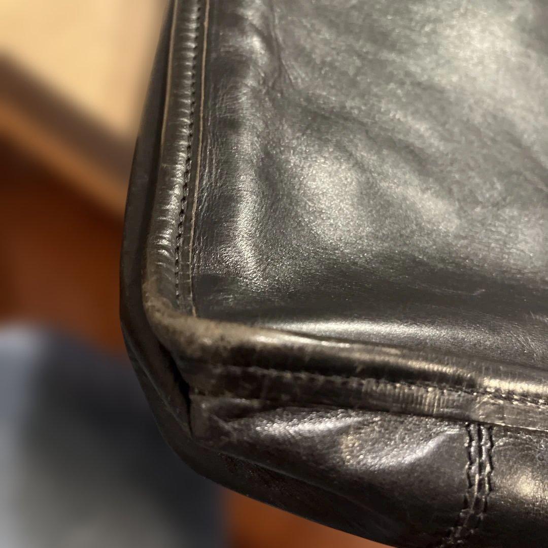 最終値下げ　フェリージ　黒　オールレザー ビジネスバッグ