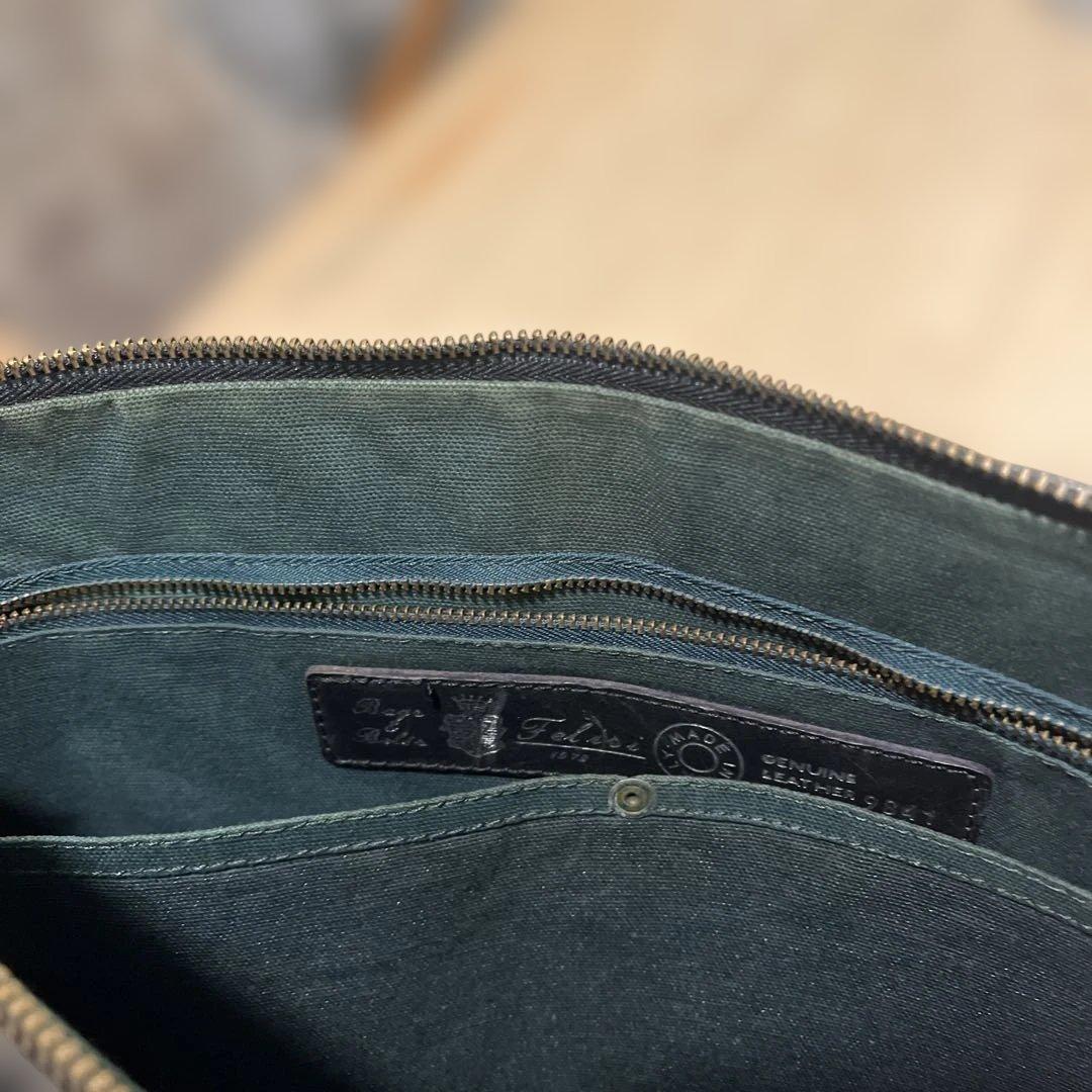 最終値下げ　フェリージ　黒　オールレザー ビジネスバッグ