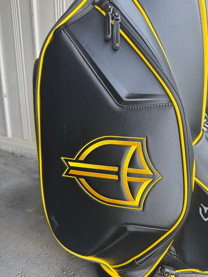 プレジデンツカップ ゴルフバッグ ブラック/イエロー