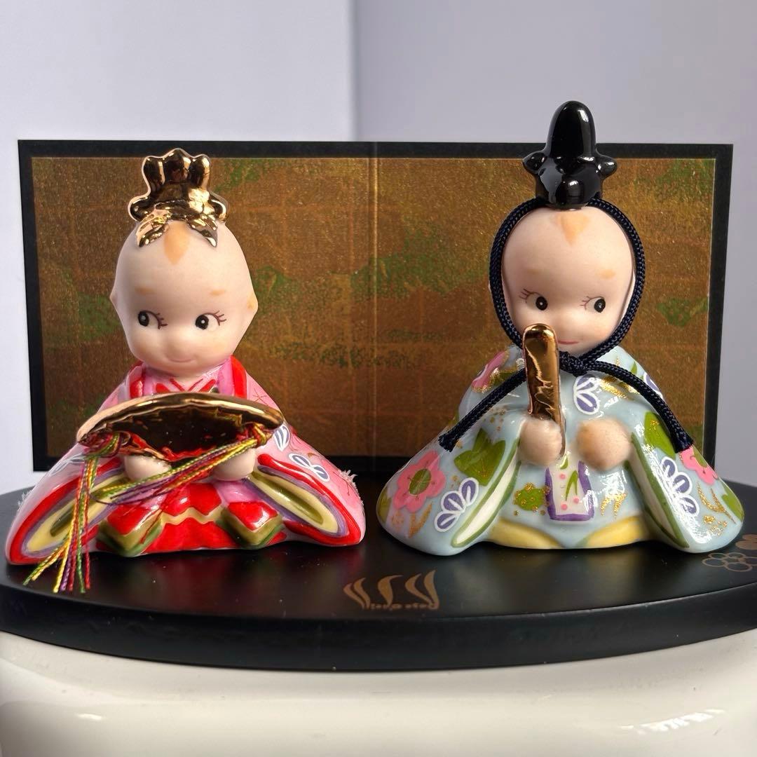 加藤工芸/キューピー歳時記/3月/雛祭り/ローズオニール/フィギュアセット