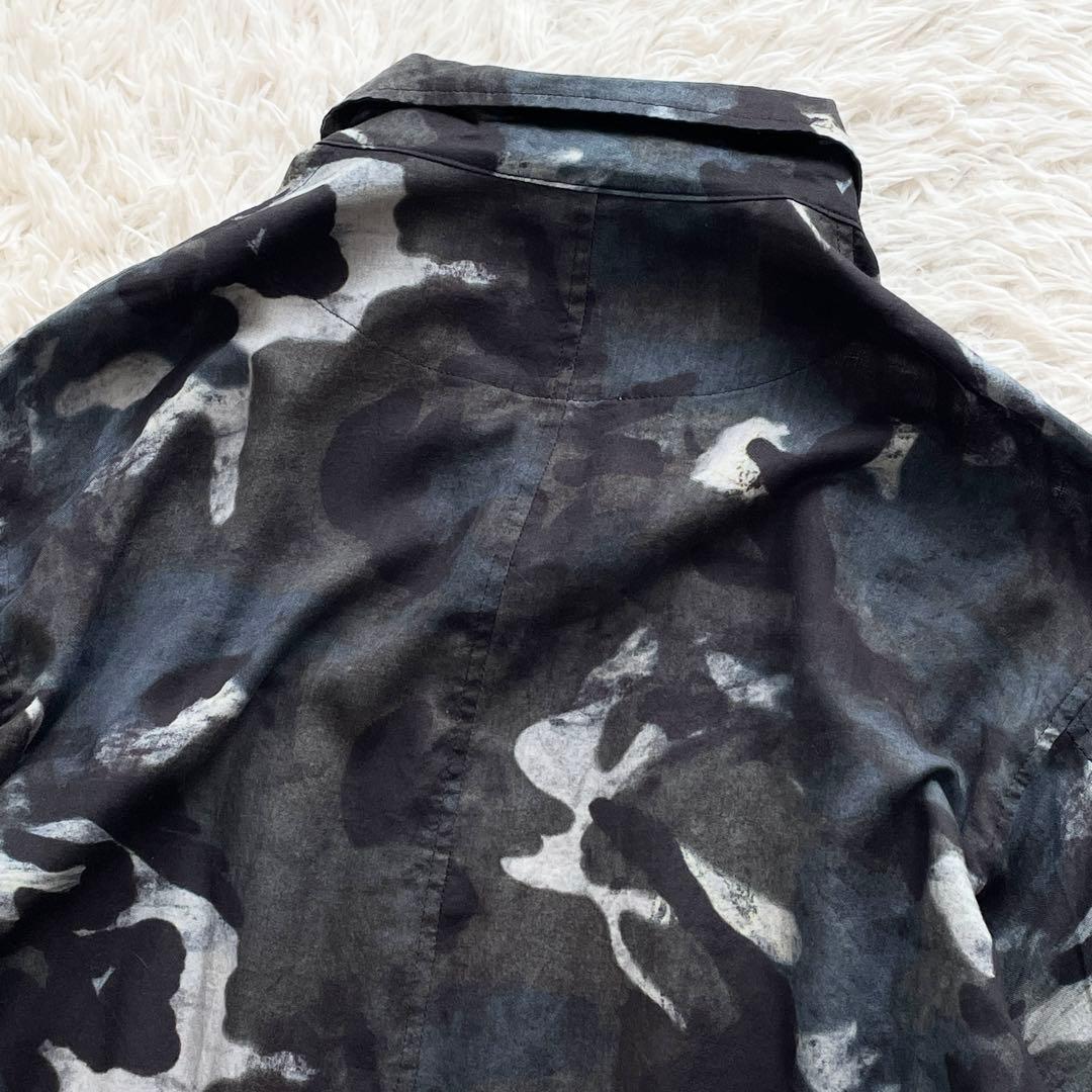 Yohji Yamamoto Ground Y 2024SS 総柄 モッズコート