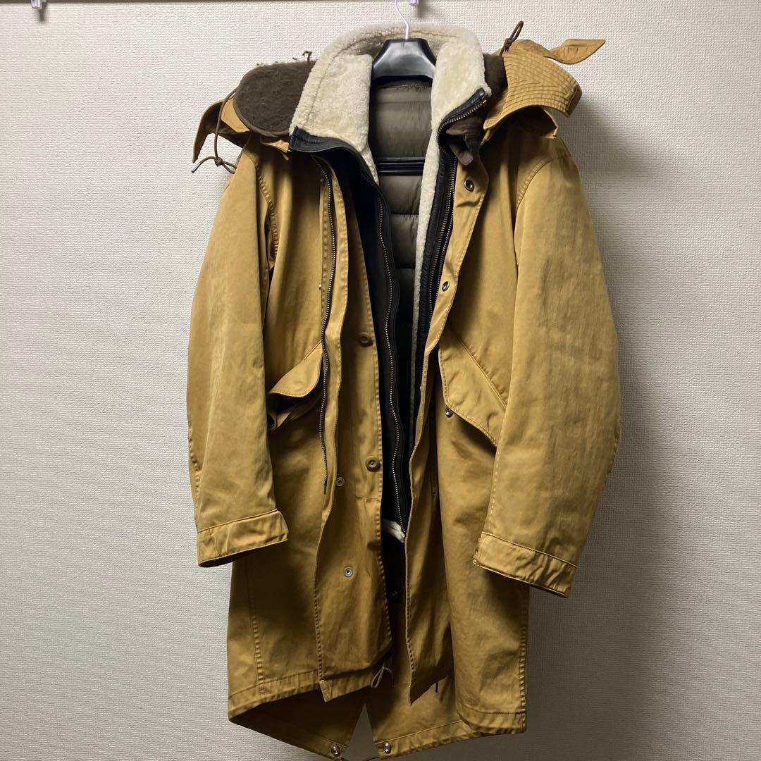 【超稀少】Ten-C Parka 初期菊サイズ46 ライナー、フェルトフード付属