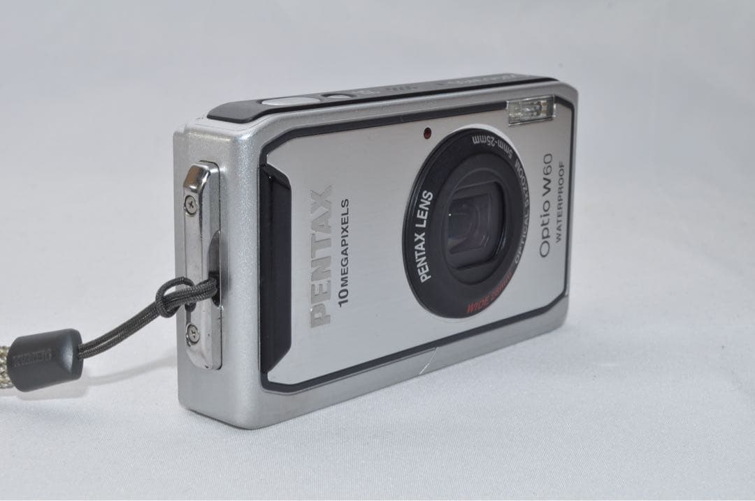 【動作OK】 PENTAX ペンタックス Optio W60 デジタル カメラ