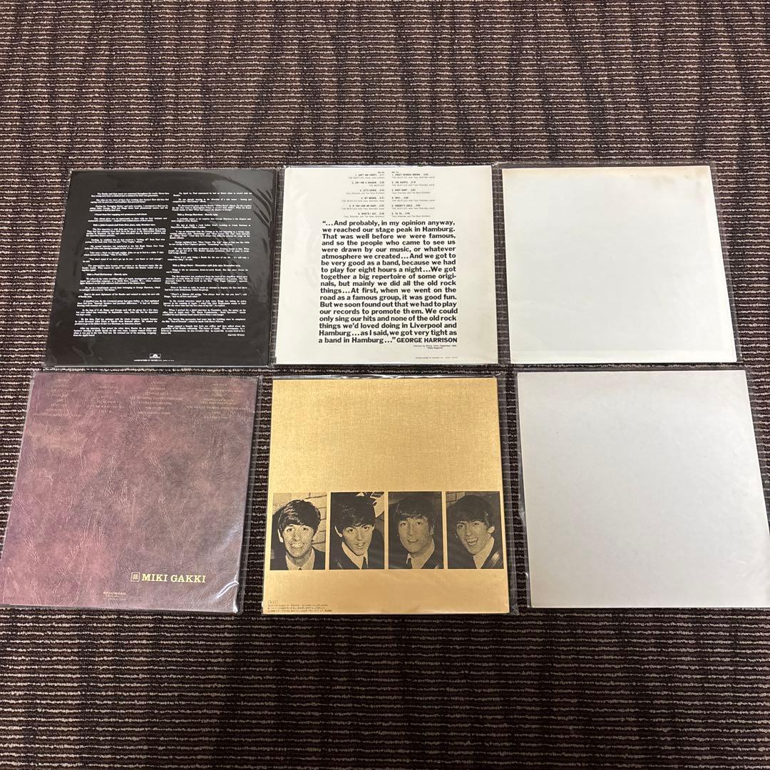 The Beatles レコード６枚セット　No.4