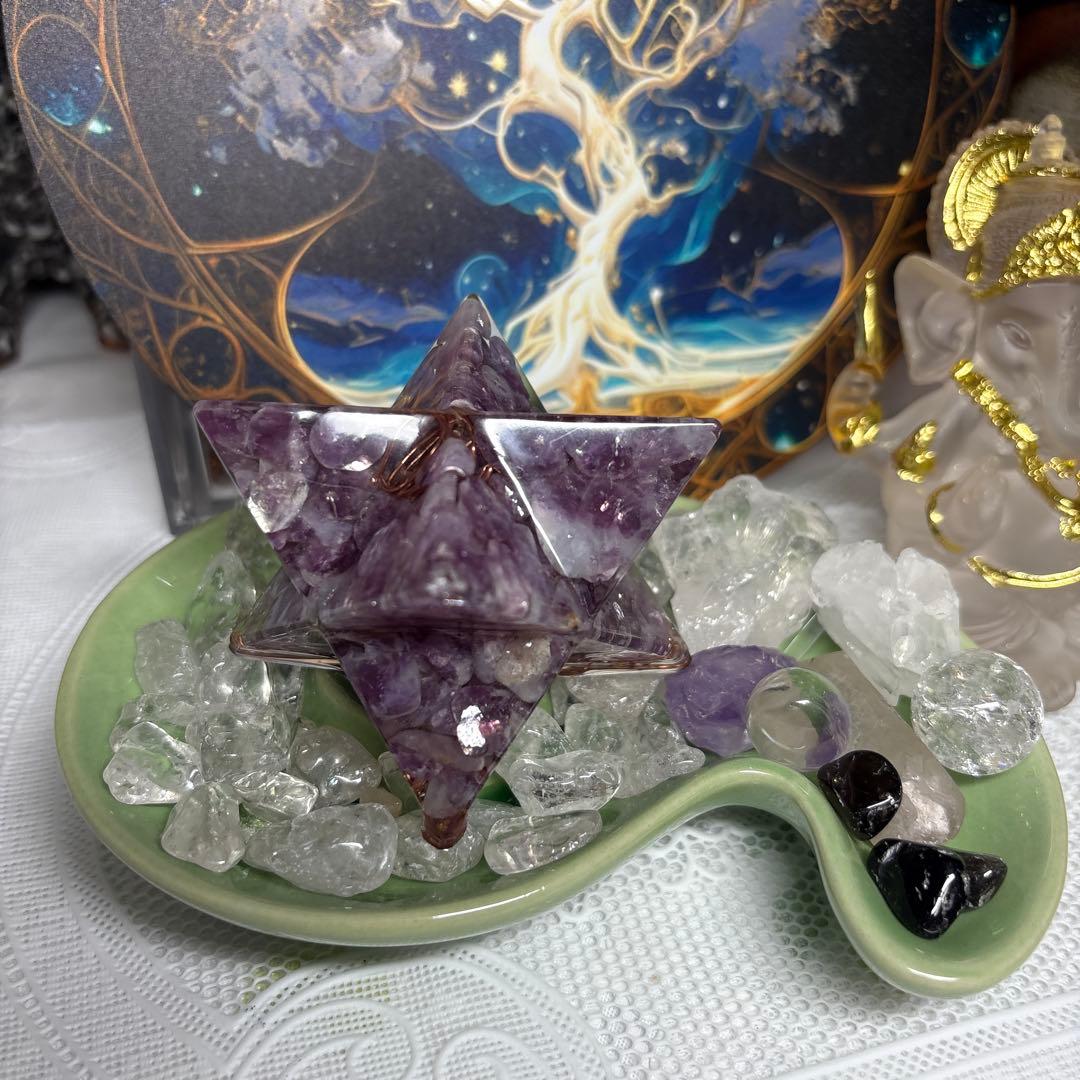 オルゴナイト マカバスター 大 レピロドライトシリカ