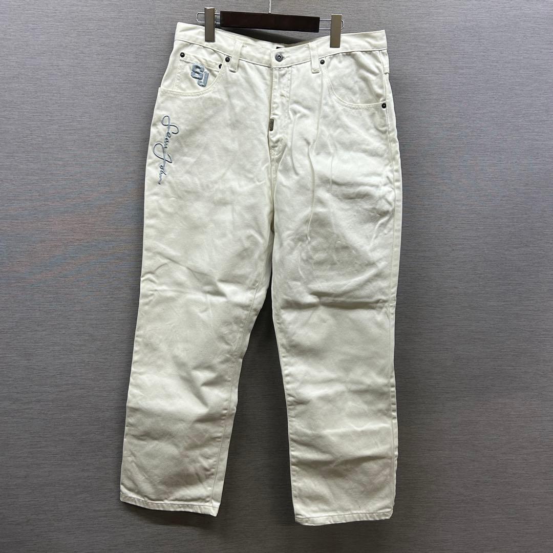 SEAN JOHN ショーンジョン ホワイト デニムパンツ HIP HOP B系