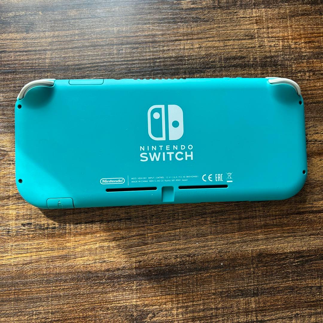 Nintendo Switch Lite ターコイズ　ケース付き ジャンク品